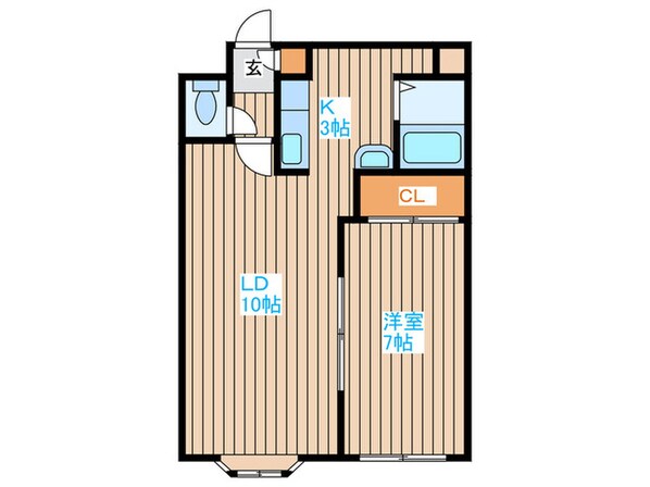 ロリエ菊水の物件間取画像